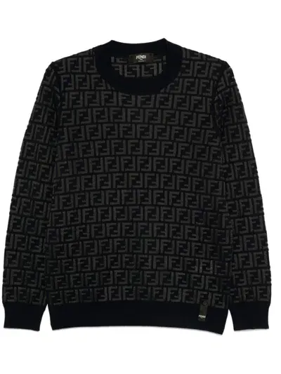 Fendi Pullover In Animal Print