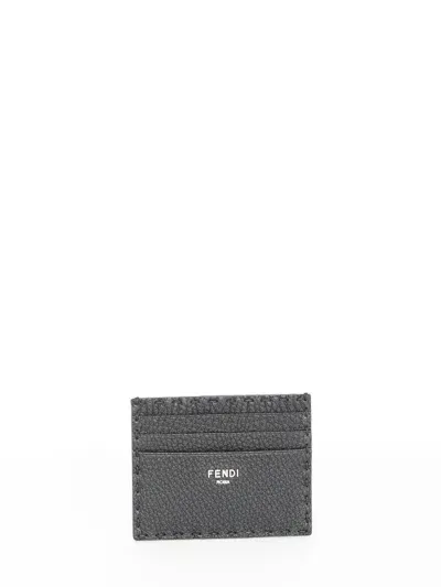 Fendi Selleria Cardholder In Black