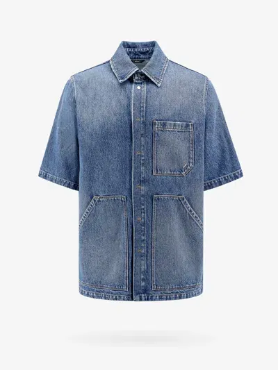 Fendi Shirt In Blue