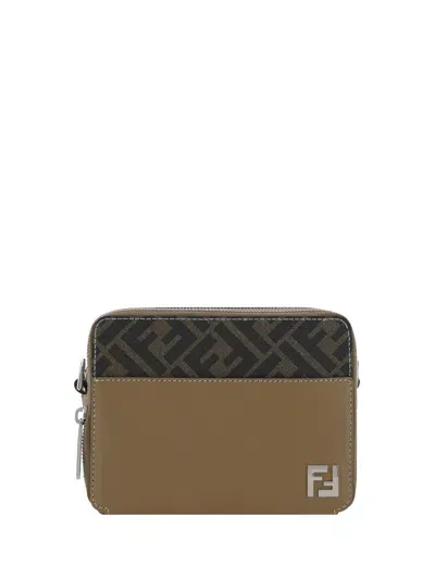 Fendi Shoulder Bag In Tab.mr+sand+p