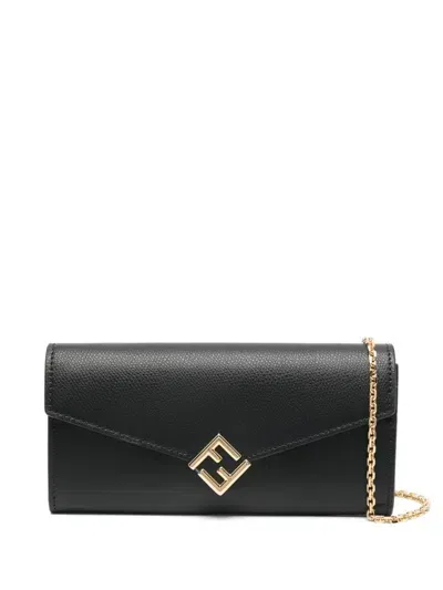 Fendi Woman Black Shoulder Bags