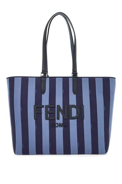 Fendi Signature Tote Bag In Blue