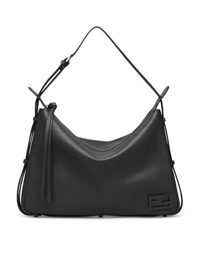 Fendi Simply  Large Bag In Black