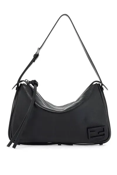 Fendi 'simply  Medium Shoulder Bag' In Black