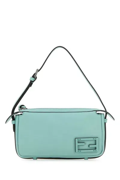 Fendi Simply  Mini Shoulder Bag In Blue