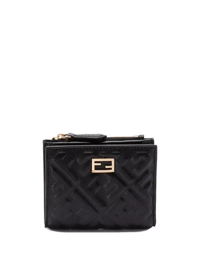 Fendi Small Wallet In Black  