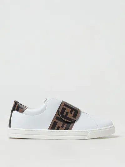 Fendi Sneakers  Kids Color White