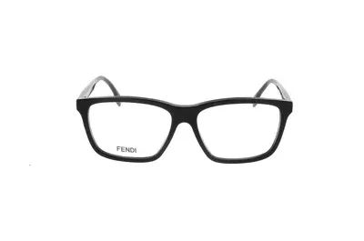 Fendi Square Frame Glasses In 001 - Black