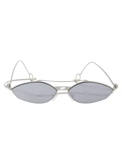 Fendi Sunglasses Fe40114 U Y 16 C In Silver