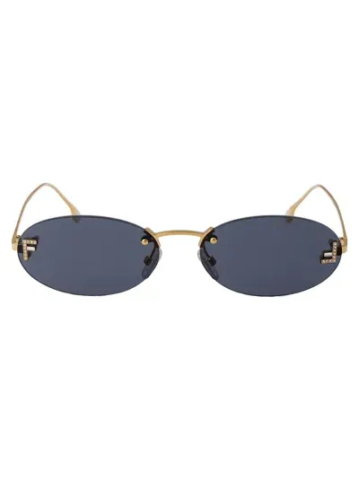 Fendi Sunglasses Fe4075 Us 30 V In Blue