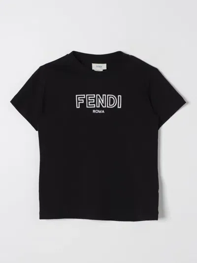 Fendi T-shirt  Kids Color Black