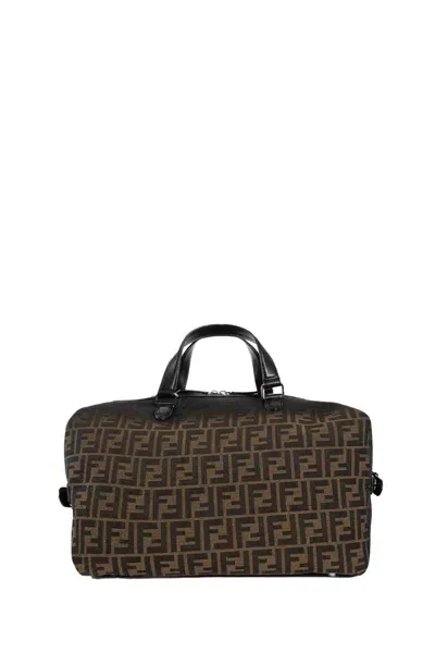 Fendi Siesta Medium Ff Eclissi Travel Bag In Multicolor