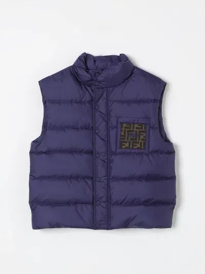 Fendi Waistcoat  Kids Color Blue