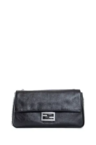 Fendi Woman  Shoulder Bags In Black