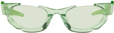 Feng Chen Wang Green Phoenix Sunglasses