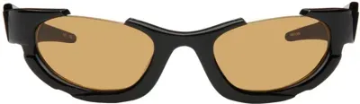 Feng Chen Wang Ssense Exclusive Black Phoenix Sunglasses