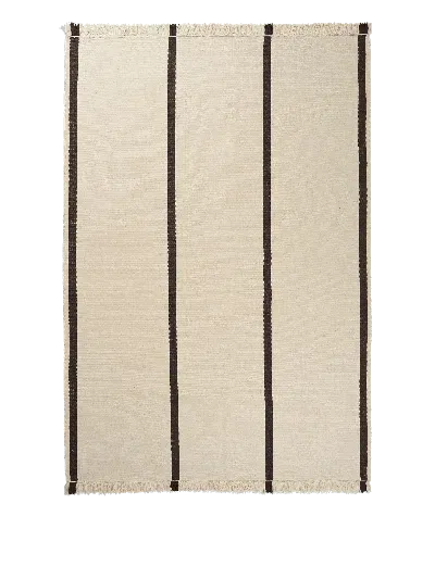 Ferm Living - Fr Calm Kelim Rug In Neutral