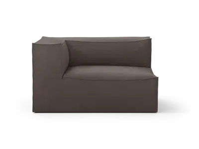 Ferm Living - Fr Catena Sofa Armrest Left L400 Hot M. In Brown