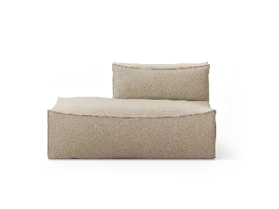 Ferm Living - Fr Catena Sofa Open End Left S300 Rich Linen In Neutral