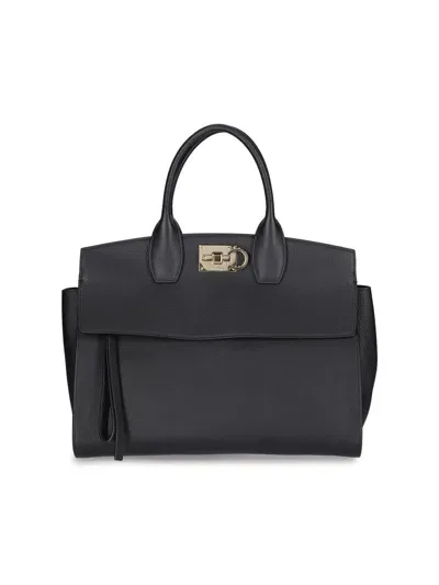 Ferragamo Bags In Black