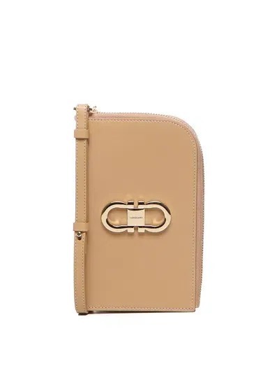 Ferragamo Beige Pouch