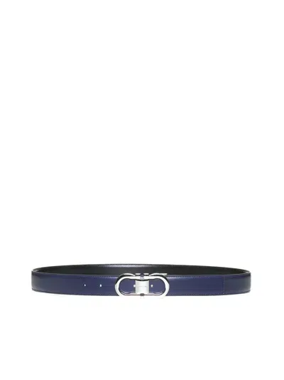 Ferragamo Belt In Midnight || Nero