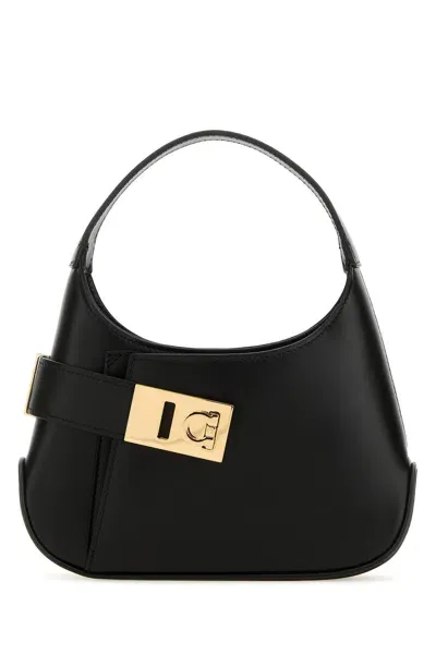 Ferragamo Clutch-tu Nd Salvatore  Female In Black