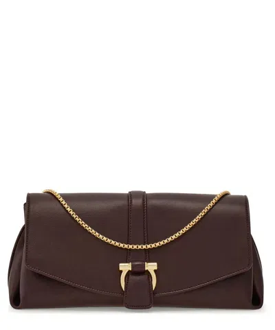 Ferragamo Crossbody Bag In Brown