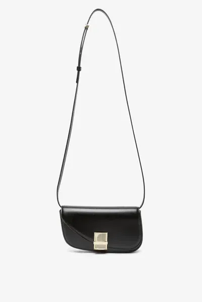 Ferragamo Fiamma Xs Black Crossbody Bag