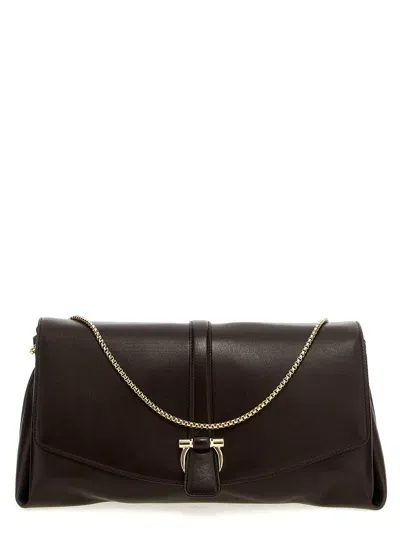 Ferragamo Fl L Crossbody Bags In Brown