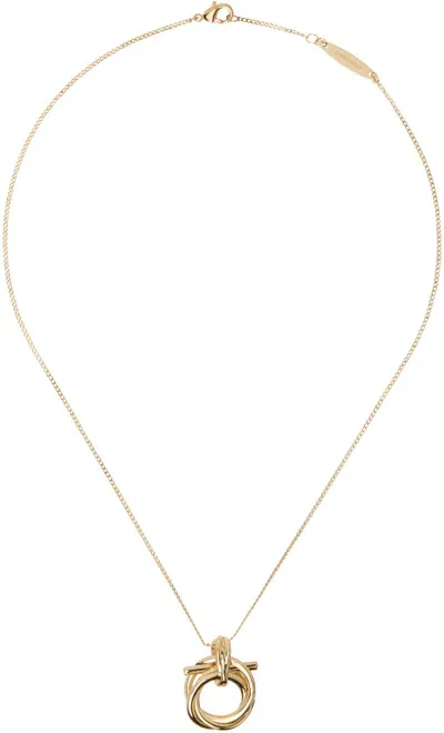 Ferragamo Salvatore  Necklaces In 001 Oro Giove