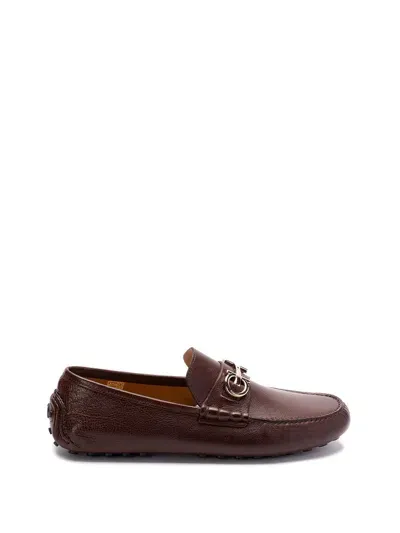 Ferragamo `grazioso` Loafers In Brown