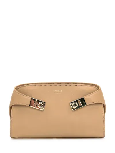 Ferragamo Salvatore  Hug Bag In Brown