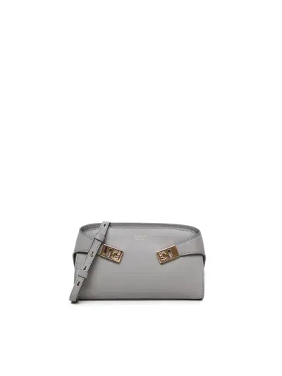 Ferragamo Salvatore  Hug Mini Clutch Bag In Grey