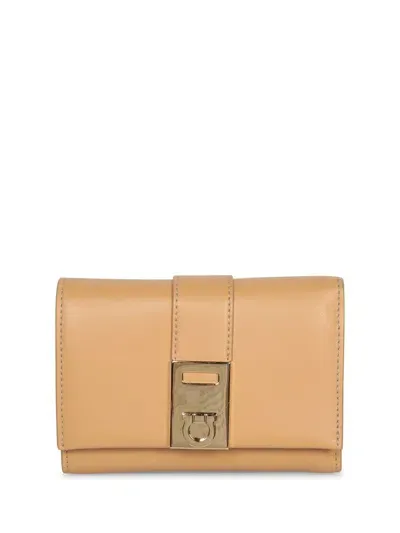 Ferragamo Salvatore  Wallets In Beige