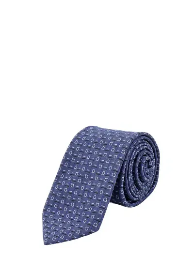 Ferragamo Tie In Blue