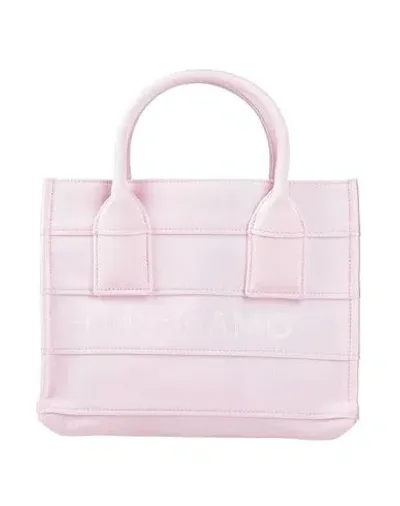 Ferragamo Salvatore  Logo Printed Tote Bag In Pink