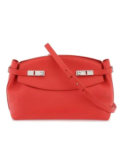 Ferragamo Women's Salvatore Pouch Hug Crossbody Bag In Red