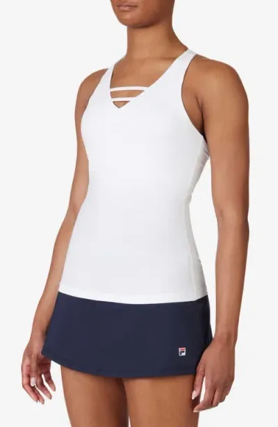 Fila Essentials Stretch Tank In White