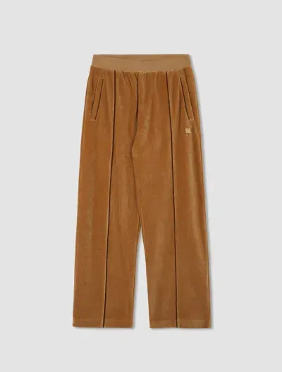 Fila Pantaloni Track Velour F+ In Camel