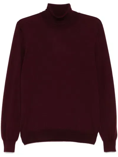 Fileria Wool Sweater In Rot