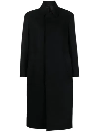 Filippa K Classic-collar Trench Coat In Black