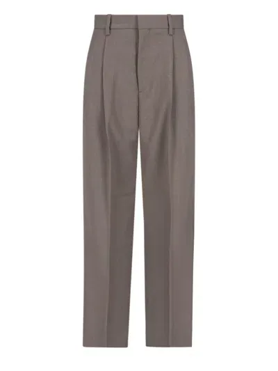 Filippa K 'darcey' Wide Pants In Brown