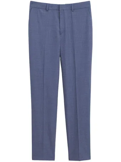 Filippa K Emma Cropped Trousers In Blue