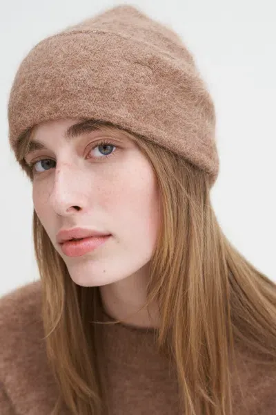 Filippa K Fluffy Hat In Neutrals