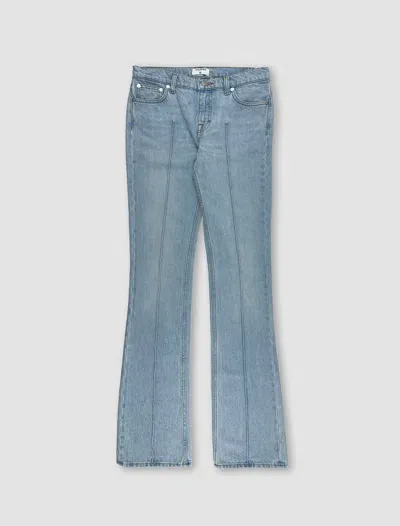 Filippa K Low Waist Pintuck Jeans In Light Blue