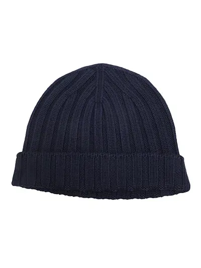 Filippo De Laurentiis Merinos Extrafine Hat In Blue