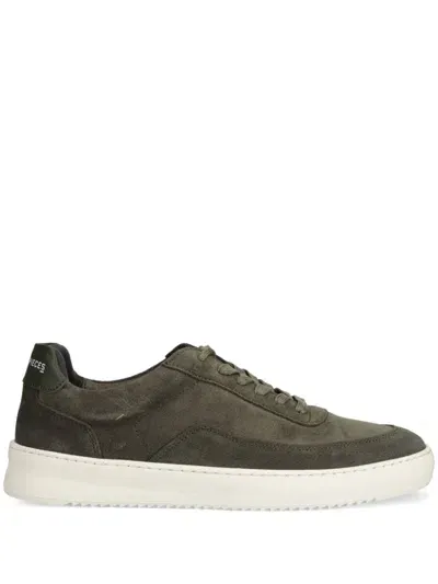 Filling Pieces Logo-print Low-top Sneakers In Green