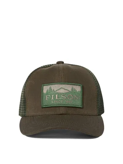 Filson "logger Mesh" Cap In Brown