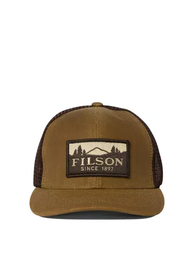 Filson "logger Mesh" Cap In Beige